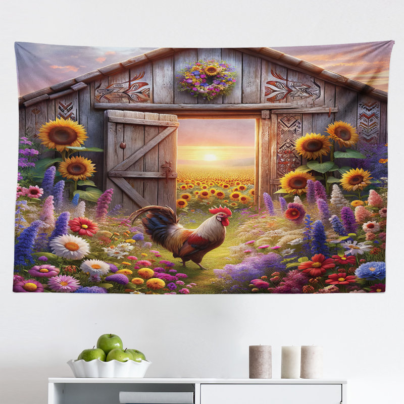 Microfiber Tapestry, 30" H x 45" W