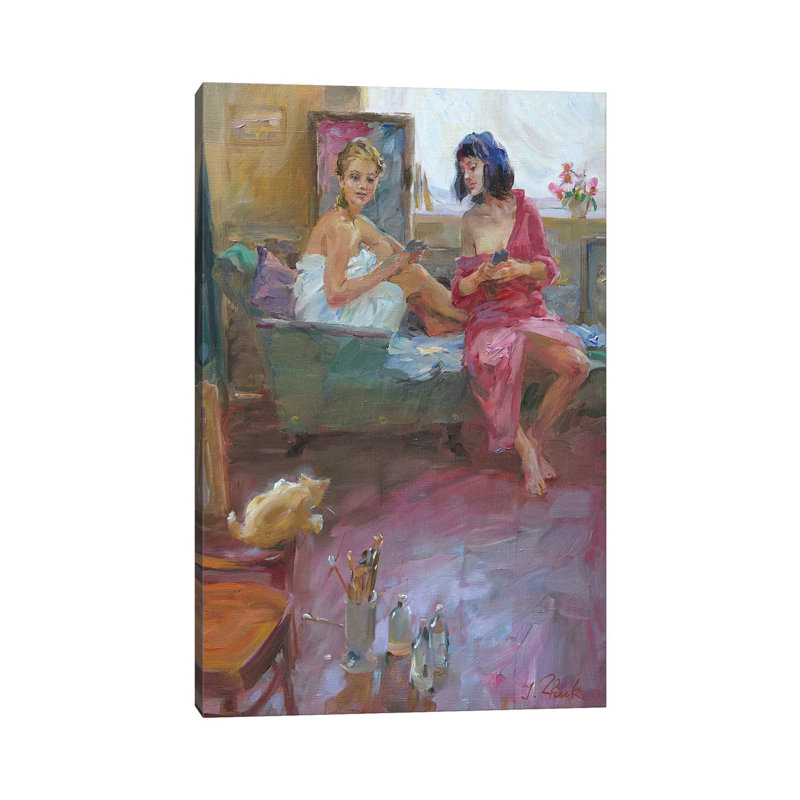 Reproduction d'art sur toile tendue, H 18 po x l 12 po x 1,5 po