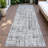 Machine Washable Indoor/Outdoor Colman ACN2130 Striped Rug-1393698391