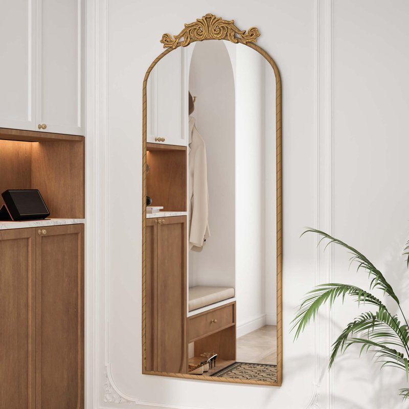 Miroir mural 58 po x 24 po, Bronze