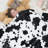 Cow Print Knitted Throw Blanket-101801151-101050644