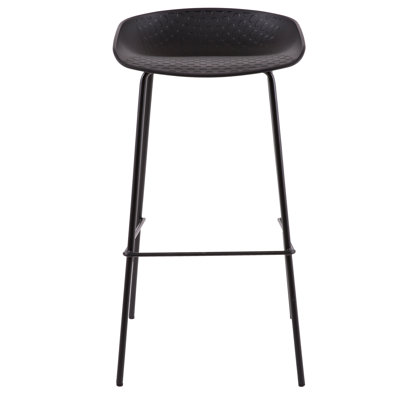 Sepulveda Bar Stool with Iron Frame