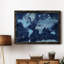 Carte du monde - cadre photo, impression sur toile-315210704-315210711