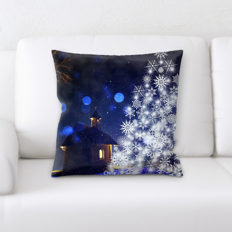 Microsuede Throw Pillow