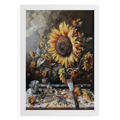 FLORAL Series DI - Impression sur toile seulement - NON-CADRE