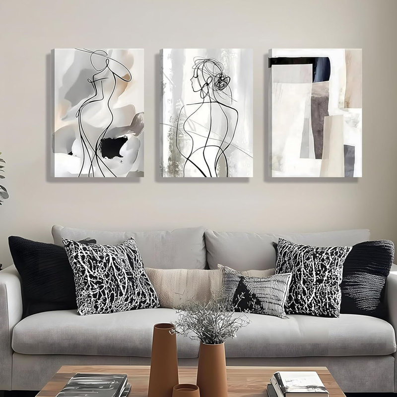 3 Piece Wrapped Canvas Print