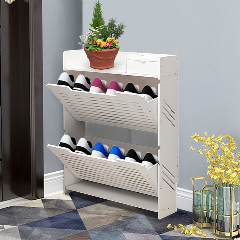 Armoire de rangement pour chaussures 6 paires