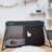 Naos Mini Portable Upholstered Crib with Mattress