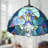 10.25"W Stained Glass Traditional Dome Shade Pendant-475500074