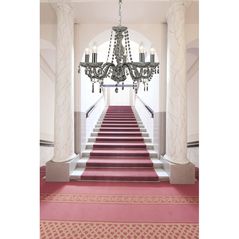 Kelly 5 - Light Candle Style Chandelier