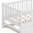 Platform Bed With Guardrail And Trundle-1595117863