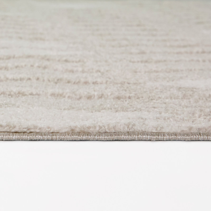 Temela Taupe/Cream Boho Diamond Area Rug, 5'3" x 7', Taupe/Cream