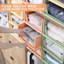 4-Pack Folding Wardrobe Storage Box Plastic Drawer Organizer Stackable Shelf Baskets Cloth Closet Container Bin Cube Home Office Bedroom Laundry Drawer Dividers For Clothes Toy Organization (Green)-2119739329