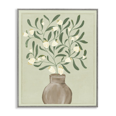 Giclée encadrée Soft Elegance In Bloom, design par Alex Black