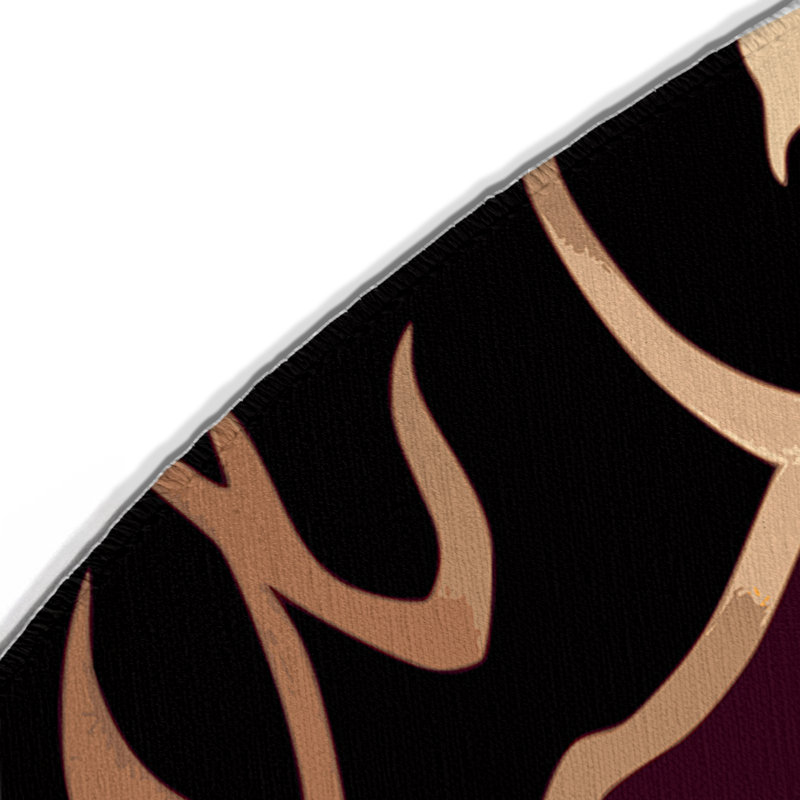 Tapis intérieur et extérieur Radiant Lyric, Rond 5 pi
