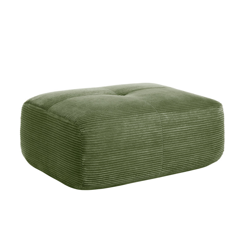 Hamlet LSF&RSF Corner Sofa W/Pillows Corduroy- Olive Green, Olive Green