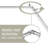 Adjustable 28" to 48" 0.81" Bay Window Single Curtain Rod-57283282-121430134