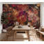 Papier peint floral - Fleurs rétro-2117572229