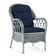 Chaise avec accoudoirs rembourrée Everglade
