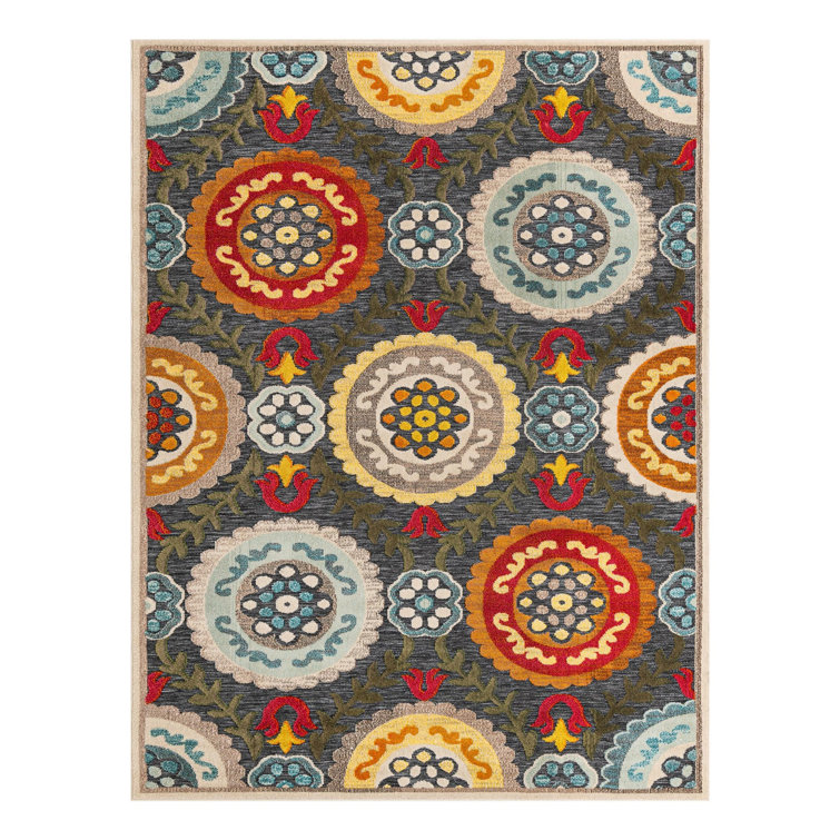 Bungalow Rose Oualida Caimin Indoor/Outdoor Area Rug