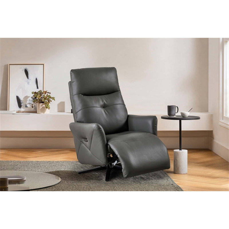 Fauteuil inclinable berçant, Gris foncé