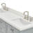 Cambridge 67'' Double Bathroom Vanity with White Quartz Top-90865183-132281593
