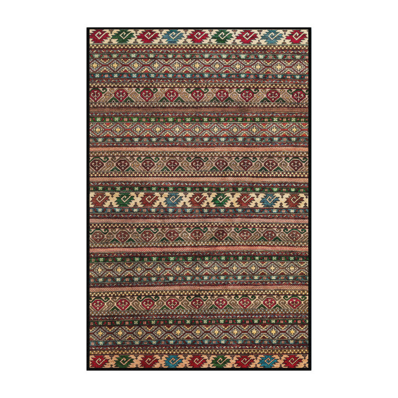 Abstract Indoor Rug, Rectangle 2' x 4'