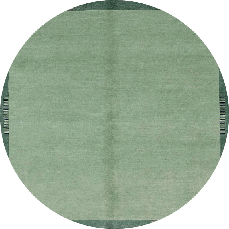 Abstract Indoor Rug, Round 5'
