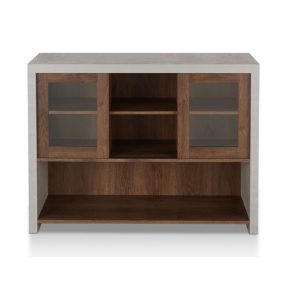 Wright 47'' Glass Top Console Table