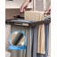 Support à linge rétractable Above-Dryer - Système de vêtement escamotable dissimulé-279982448