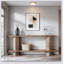 Table de chevet à 2 niveaux, table de canapé, console, table de couloir