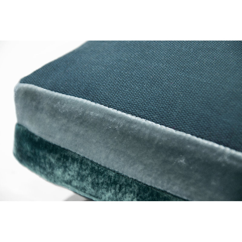 Double Tuxedo Pillow Cover & Insert, Rectangle 14"H x 20"W, Lagoon
