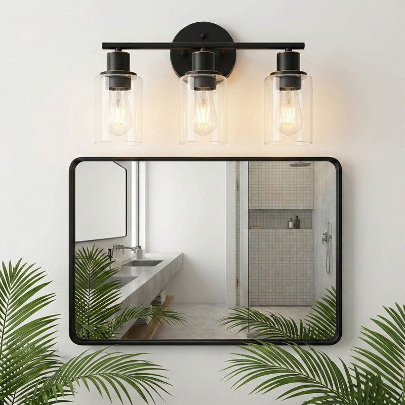 Berumen 3 - Light Vanity Light, Oil Rubbed Bronze