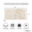 Carreau de porcelaine et de plancher 24 po x 48 po American Onyx-124871274