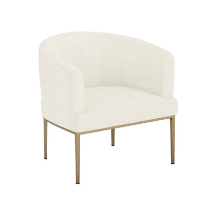 Fauteuil demi-tonneau Martine