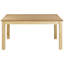 Dorland Extendable Solid Wood Base Dining Table