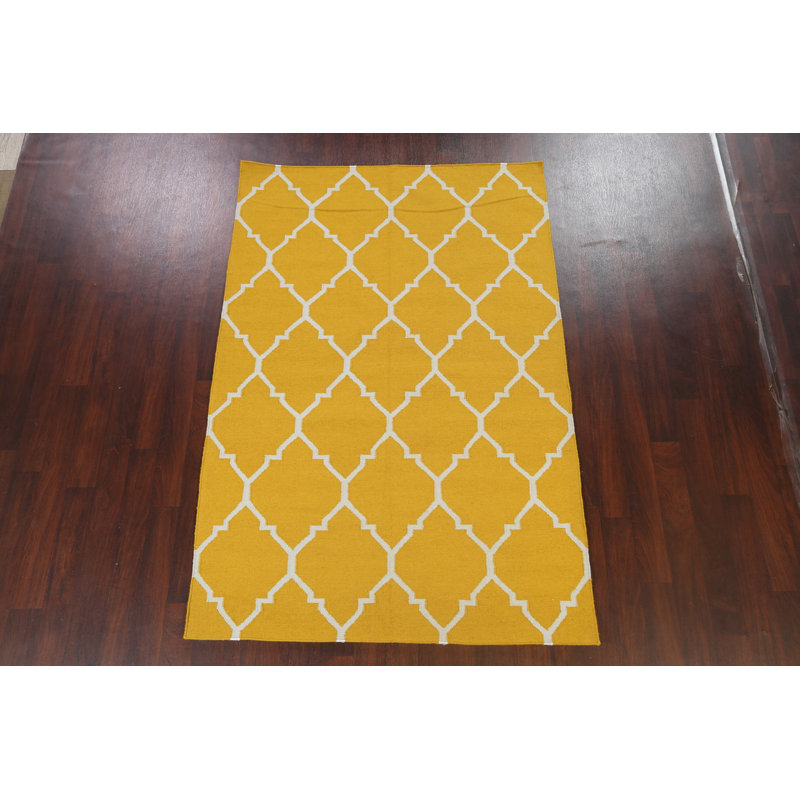 Wool Geometric Indoor Rug