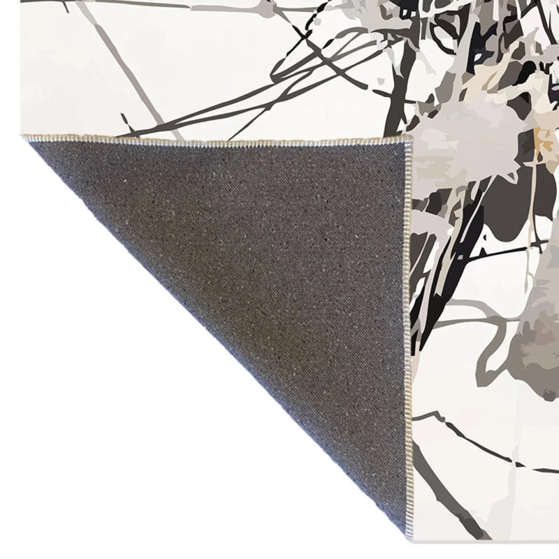 Tapis intérieur / extérieur en polypropylène tissé à la machine Killinger, Rectangle 2 pi 8 po x 5 pi