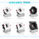 Luxrite 4" Square LED Recessed Lighting, J-Box, 15W, 5 Colour Selectable 2700K-5000K, Dimmable, Wet Rated,  Black Trim 4 Pack