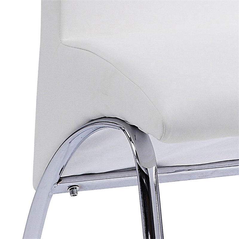 Chaise d'appoint Hoebart, Blanc