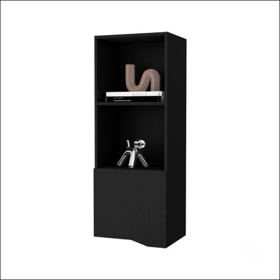 Armoire murale noire