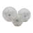 Battery Operated Glass Snowflake Globes - Set Of 3