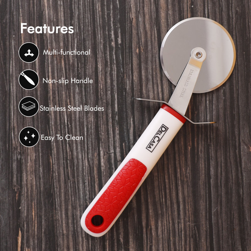 Delcasa Stainless Steel Pizza Cutter