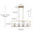 Labonte 4 - Light Small Kitchen Island Pendant Light