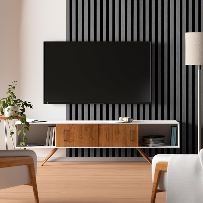 Elijahjuan 3D Wall Panel Acoustic, 300cm H x 60cm W