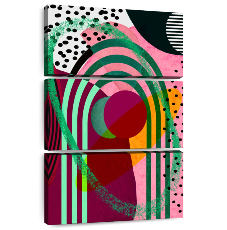 Avery éclaboussure de couleur, H 74 po x l 48 po