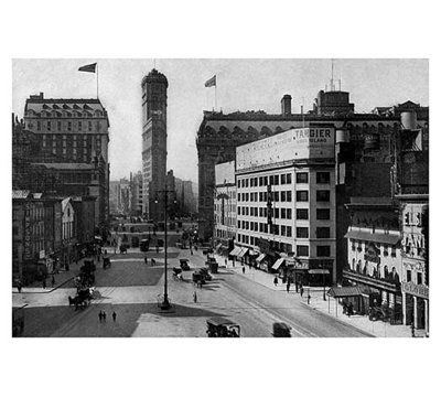 Times Square, 1911 by Moses King Photographic Print