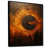Black Floater Framed