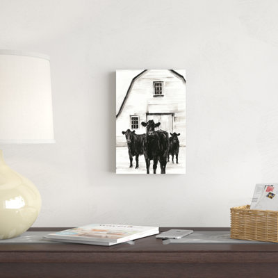 «Debout autour de II» par Ethan Harper - reproduction d'art sur toile tendue