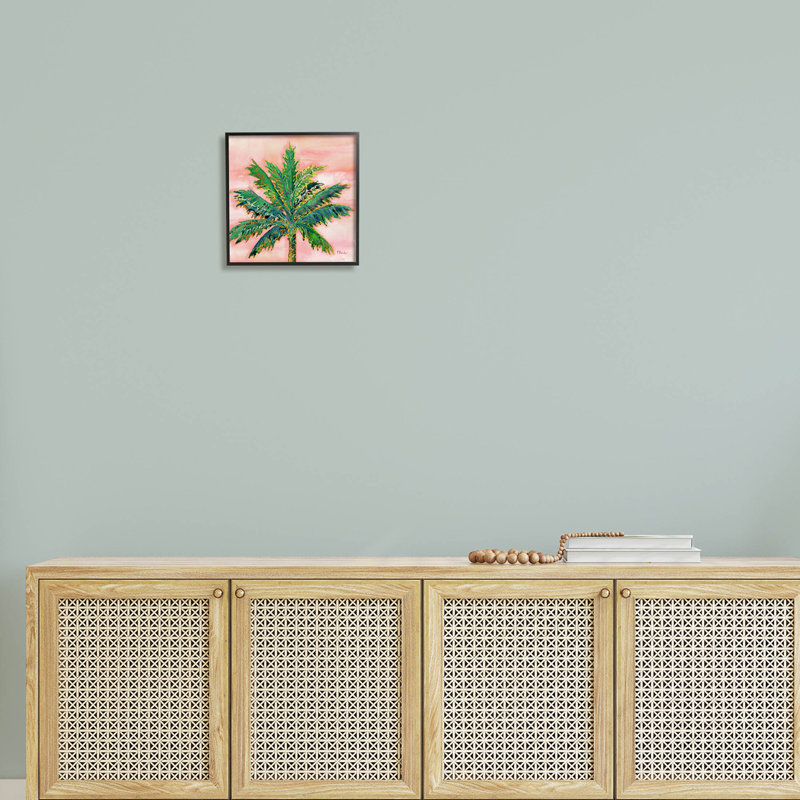 Art moderne giclée par Paul Brent, Giclée encadrée noir minuit, H 12 po x l 12 po x P 1,5 po